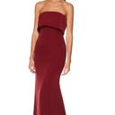 Jarlo London Blaze Strapless Maxi Dress With Overlay Photo 0