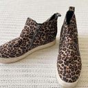 Soda Zip Platform Leopard Print Womens Sneakers Size 9 Photo 1