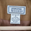 Jennifer Moore  Vintage Classic Tan Wool Blazer 16 Photo 5