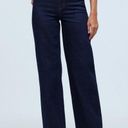 Madewell NWT  The Perfect Vintage Wide-Leg Jean Norman Wash Dark Blue Photo 0