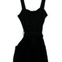 n:philanthropy Retro Jumper Dress Black Size S Belted with pockets BNWT Photo 8