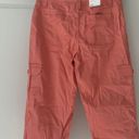 Style & Co NWT bungee Capri rose sand mid rise comfort waist pants cargo Photo 4