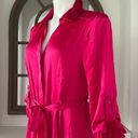 INC  Belted Maxi ShirtDress in Pink Tutu, Size 10 New w/Tag Retail $120 Photo 6