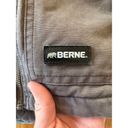 Berne Coat Sz L Heathered Chore Hooded Insulated Barn Jacket Brown Quilt…​ Size L Photo 3