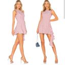 Alexis  x Revolve Cara Dress in Red Cream Stripes- Size Medium Photo 1