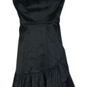 B Darlin B. Darlin Black Strapless Ruffle Hem Mini Dress 4 Photo 0