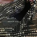 Kenneth Cole Black & White Polka Dot High Low Skirt Photo 4