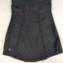 Lululemon  Pedal Pace Tank Workout Activewear Black Women's 2 High Neck Zip Front Photo 8