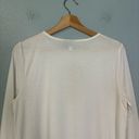 Sweaty Betty NWT  Tie Side Yoga Long Sleeve Top Lily White Photo 9