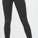 Spanx  Vintage Black High Rise Distressed Denim Legging Size Large NWT Photo 0