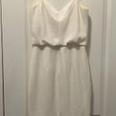 Dress the Population NWOT  Alondra Blouson White Sheath Dress Size XS Photo 2