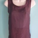 DKNY  Purple Silk Tank Size 8 Lightweight Photo 5