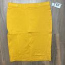 Anne Klein  Women’s Mustard MIDI Suit Skirt Size Medium NWT Photo 10