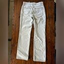 ZARA  practically white, Super Light Blue wash  Straight Leg Jeans size 6 button Photo 1