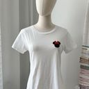 Kate Spade  x Disney White Mickey Mouse Logo Crewneck Short Sleeve T-shirt Small Photo 0