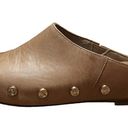 Kelsi Dagger  Brooklyn Studded Leather Slip On Mules Tan Size 5.5 Photo 4