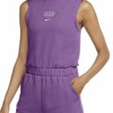 Nike Sportswear Women Purple Nubela Varsity Short Romper Photo 0