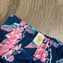 Simply Southern  Turtle Print Pom-Pom Beach Shorts And Key Chain Wallet S/M Photo 5