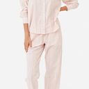 Eberjay  Women's Size XS Sandwashed Cotton Printed Pajama Set Nwt Photo 0