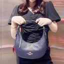 Coach  Bailey Hobo with Whipstitch C4108 Midnight Waterfall Multi Photo 9