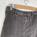 The North Face  Gray Corduroy Mini Skirt Fall Everyday Basic Womens Size Small Photo 3