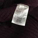 Treasure & Bond  Mock Neck Sweater - Burgundy - Small Photo 9