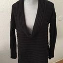 Tracy Reese  black tunic sweater Size S small Excellent RARE HTF Photo 0