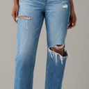 American Eagle AE ripped high waisted 90’s mom jeans  Photo 0