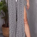 SheIn  Wrap Split Palazzo Pants Ditsy Floral Pant Size XS Photo 1