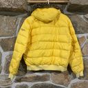 Polo Yellow Y2K Early 2000s  Ralph Lauren Embroidered Puffer Coat Jacket Photo 3