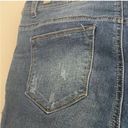 1822 Denim  Bermuda Shorts Distressed Jean Shorts Jorts Long Line Photo 7