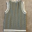 moon&madison Green Knit Tank Photo 2