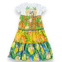 Farm Rio Caipirinha Floral Midi T-Shirt Dress size Medium Photo 0