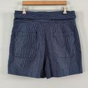 Marc by Marc Jacobs NWT  Jamie Stripe Indigo High Waist Shorts Photo 3