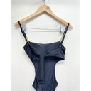 AQUA  One Piece Swimsuit Size Small Beachwear Chain Trim Black NEW Photo 7