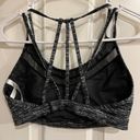 Victoria's Secret  Strappy Mesh Sports Bra - Grey/Black, Size small Photo 1