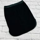 The Loft Ann‎ Taylor Faux Leather Trim Mini Skirt 00 Petite Stretch Back Zipper Photo 8