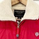 American Eagle  Sherpa Lined Vest Womens Size Medium Shelter Series Outdoor Fall Photo 2