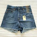 Levi’s nwt  high rise rib cage shorts size 28 Photo 0