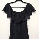 Nightcap Positano Black Lace Off Shoulders Maxi Dress Photo 5