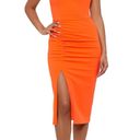 Betsy and Adam  Crepe Scuba Midi Dress  Photo 0