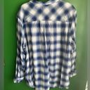 Boston Traders  Womens Flannel Shirt Lightweight Plus Size 2X XXL EUC! Photo 2