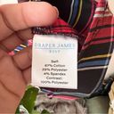 Draper James  RSVP Long Sleeve Tiered Bow Back Dress plaid tartan holiday SIZE XL Photo 6