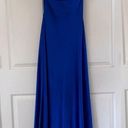 Cache Caché Blue Beaded Prom Dress Open Backed Photo 1