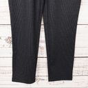 Max Studio  Black and Charcoal Slim Ankle Trouser, NWT, Small, MSRP $98 Photo 2