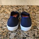 Rothy's  The Sneaker Maritime Lattice Stitch Navy Slip On Shoes Women's Size 7 Photo 7