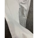 CAbi  Trouser Jeans White Womens Size 10 Zip Solid Denim Flared Leg Stretch 5880L Photo 5