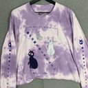 The Moon Sailor Luna Artemis Tie-Dye Long-Sleeve Crop Top Cropped T-Shirt Unisex XL Photo 3