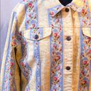 Denim & Co Vintage Yellow . Floral Jacket Photo 1