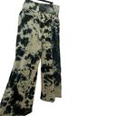 Jasmine & Ginger Green Tie Dyed Bohemian Wide Leg Pants XL Photo 3